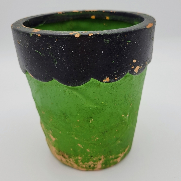 Halloween Frankenpot Hand Painted Pot - Picture 3 of 10